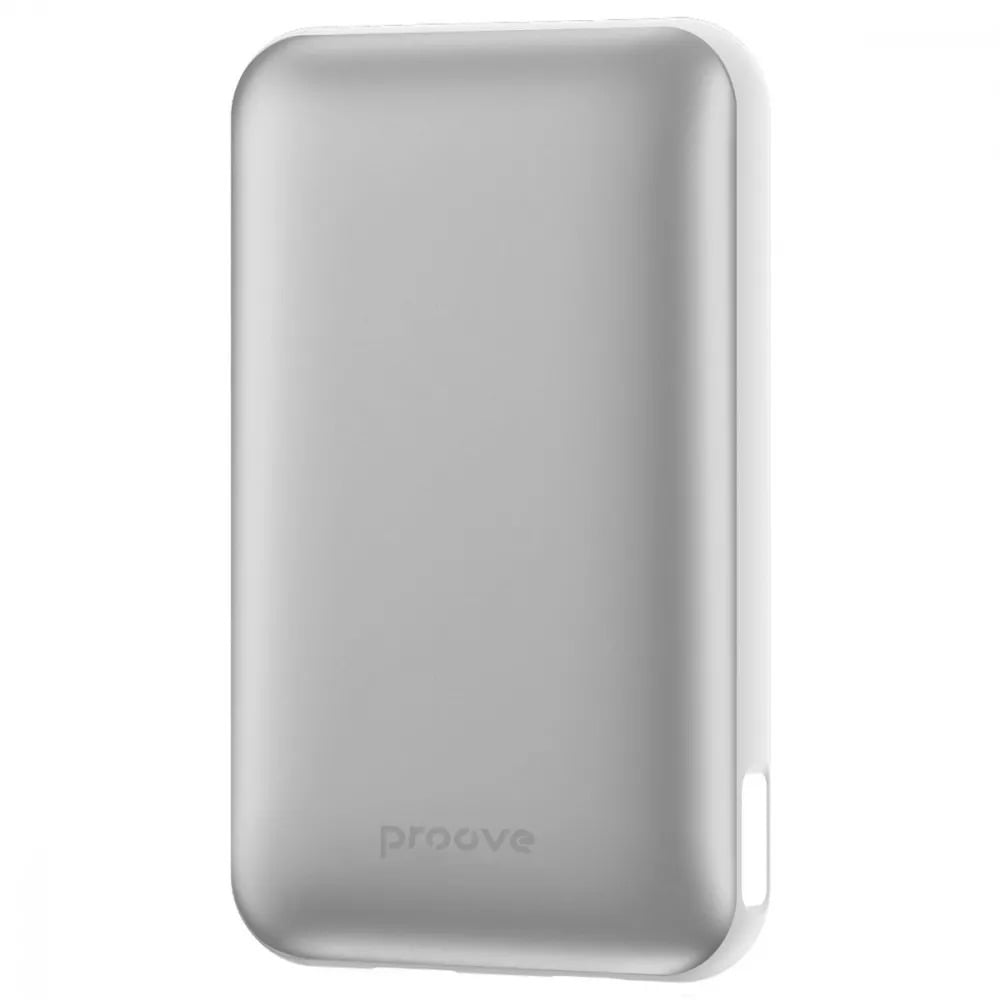 Повербанк Proove Vibe Energy Plus 22,5 Вт 10000 mAh Silver/White (PBVE15012206)