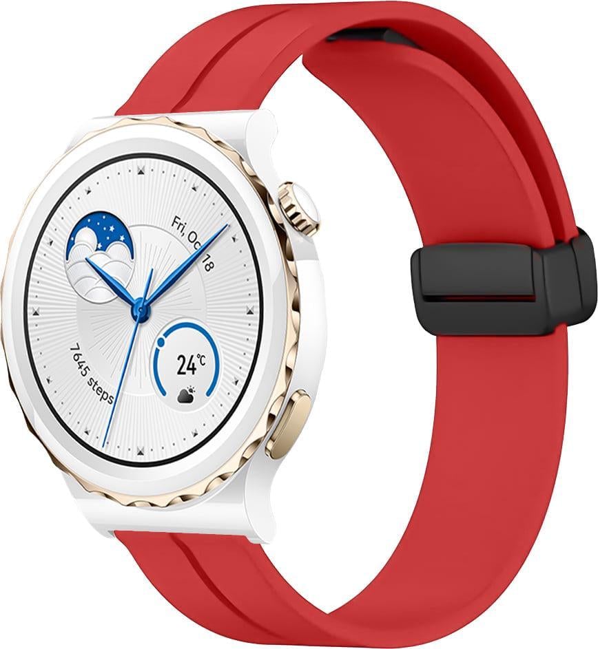 Ремешок для смарт-часов Rysta для Huawei Watch GT3 Pro 43 мм Red (41666-2D)