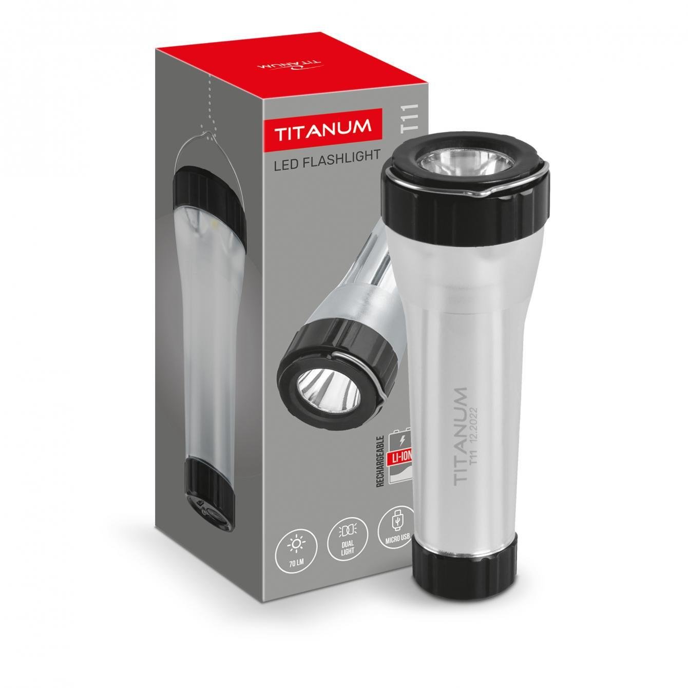 Фонарик портативный светодиодный TITANUM TLF-T11 (00000024679)