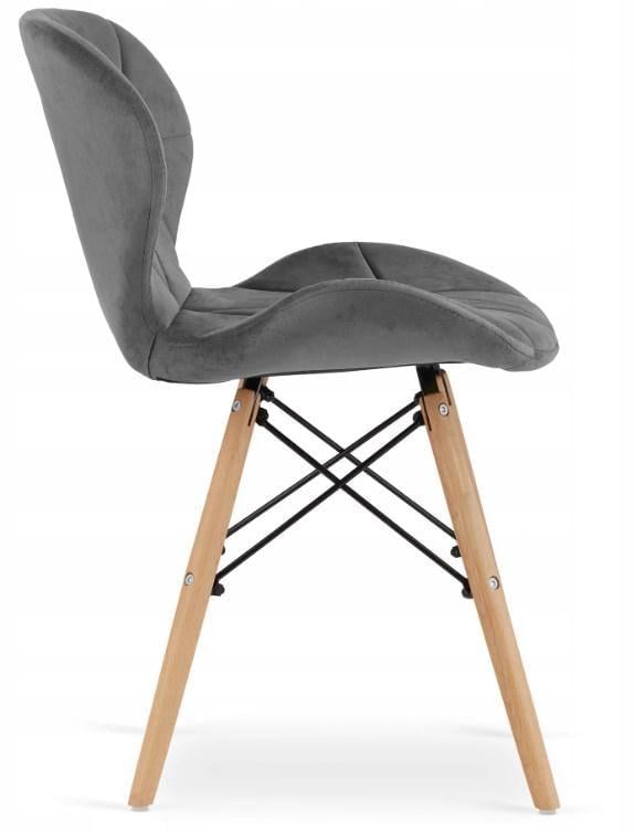 Крісло офісне Bonro B- 531 велюр Сірий (4180) - фото 5 Крісло офісне Bonro B- 531 велюр Сірий (4180) - фото 5