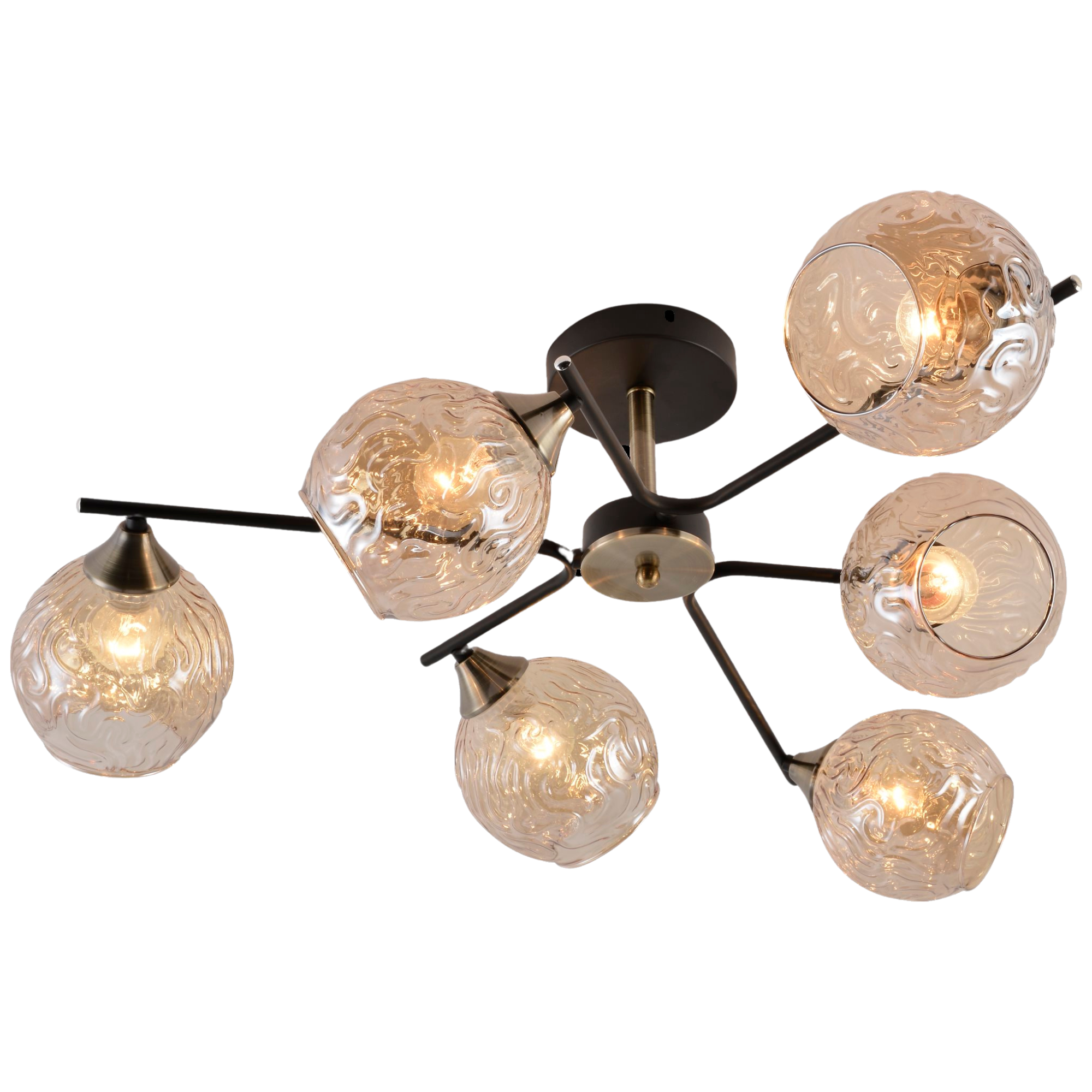 Люстра декоративная Valeso V XA1488/6 BK/AB