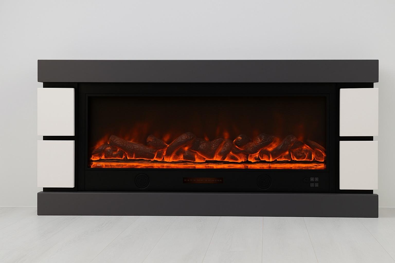 Електричний камін Logos Long 158 1500 Вт Bluetooth (10080145)