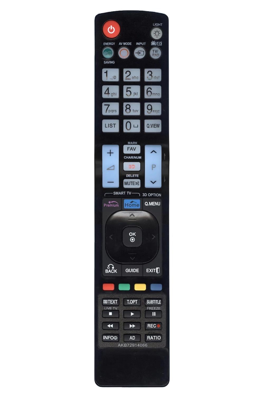 Пульт для телевизора LG AKB72914066 (1952)