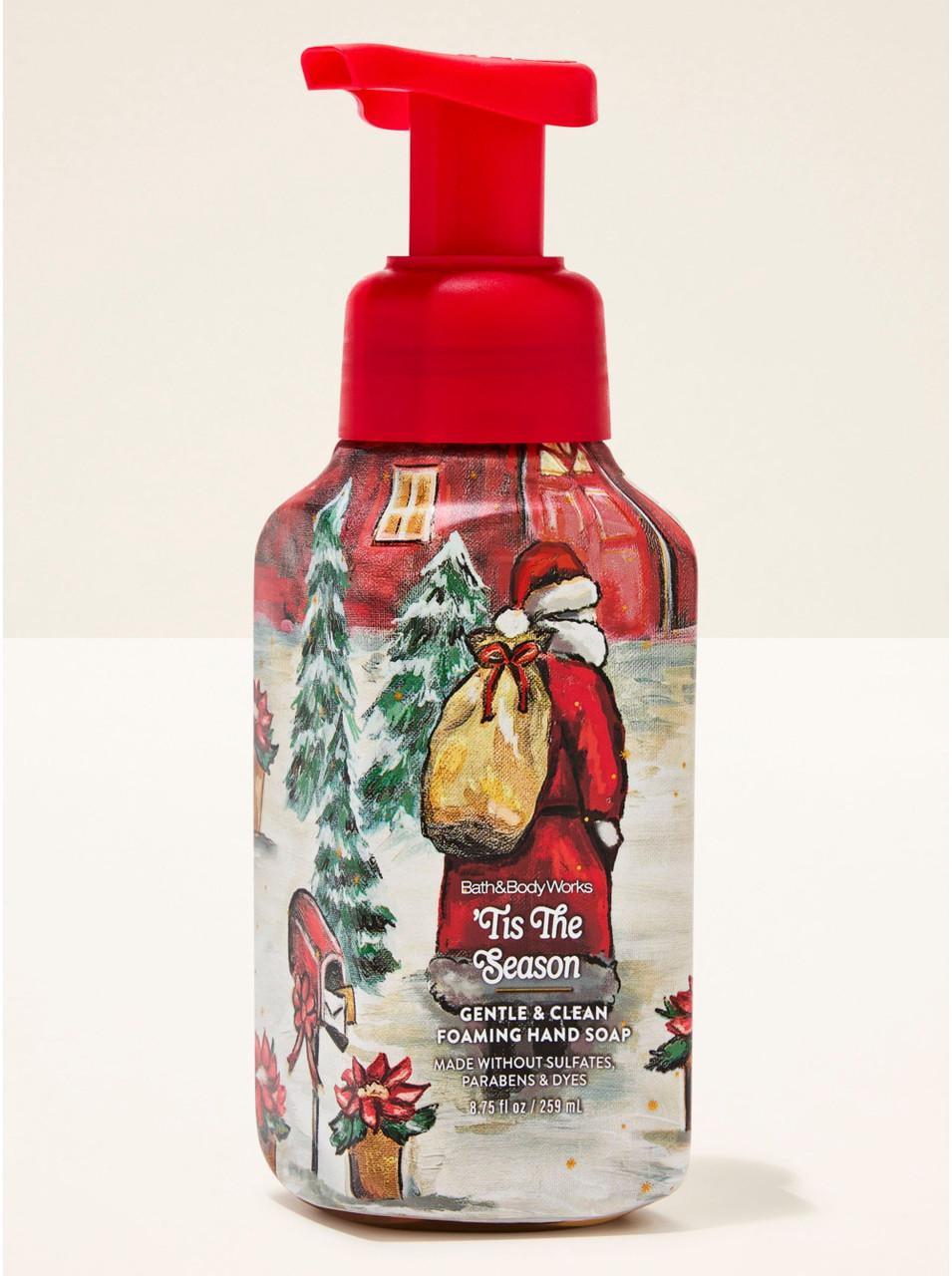 Мыло-пена для рук Bath & Body Works 'Tis The Season Gentle & Clean Foaming Hand Soap 259 мл (667659420308)