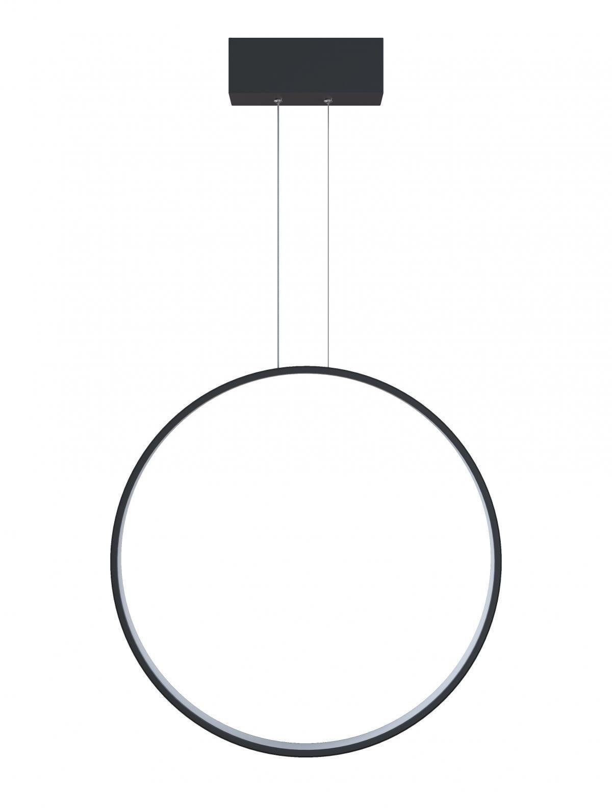 Підвісний світильник Kloodi Kd-Rg Tik 600 36 W 3К Bk (9423250)