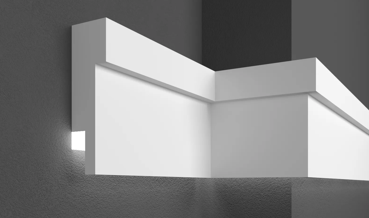 Молдинг фасадний Prestige Decor MC 305 led 2000 мм (2330280343)