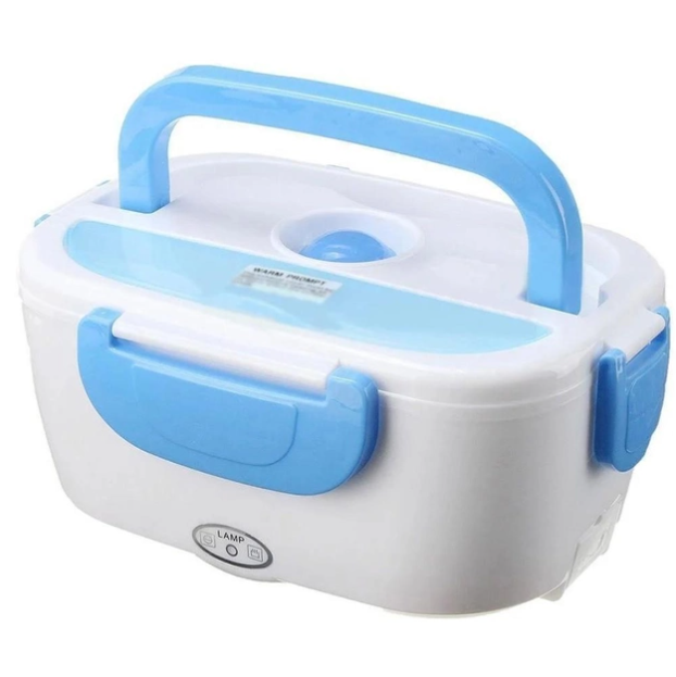 Ланч бокс с подогревом Lunch Heater электрический 220/12 V Синий