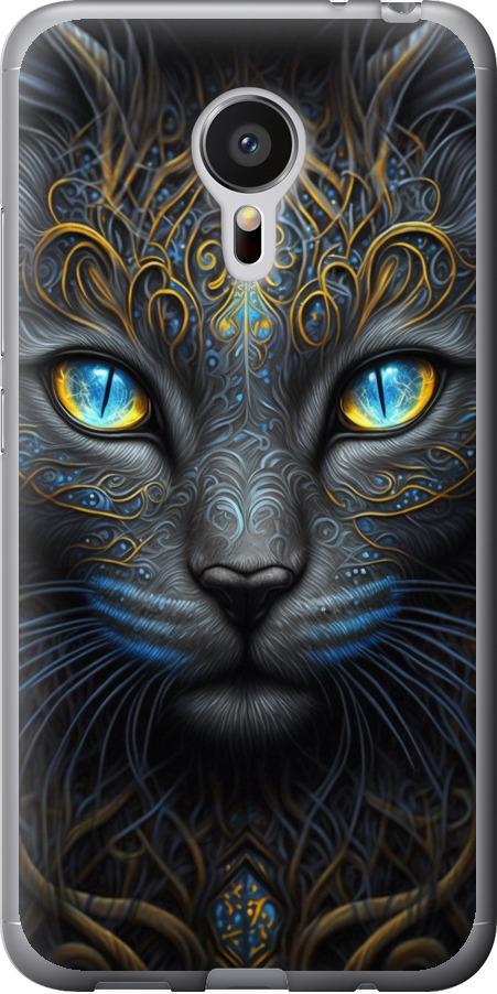 Чехол на Meizu MX5 Кошка (5548t-105-42517)