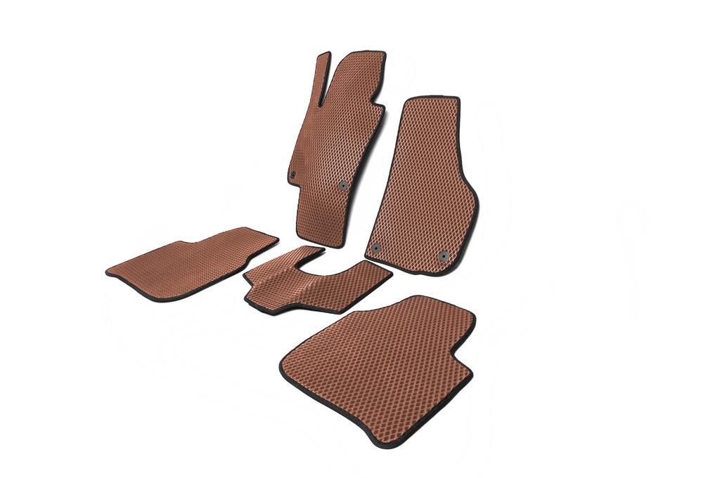 Коврики автомобильные Digital Designs для Skoda Superb 2009-2015 г EVA Коричневый (122784)