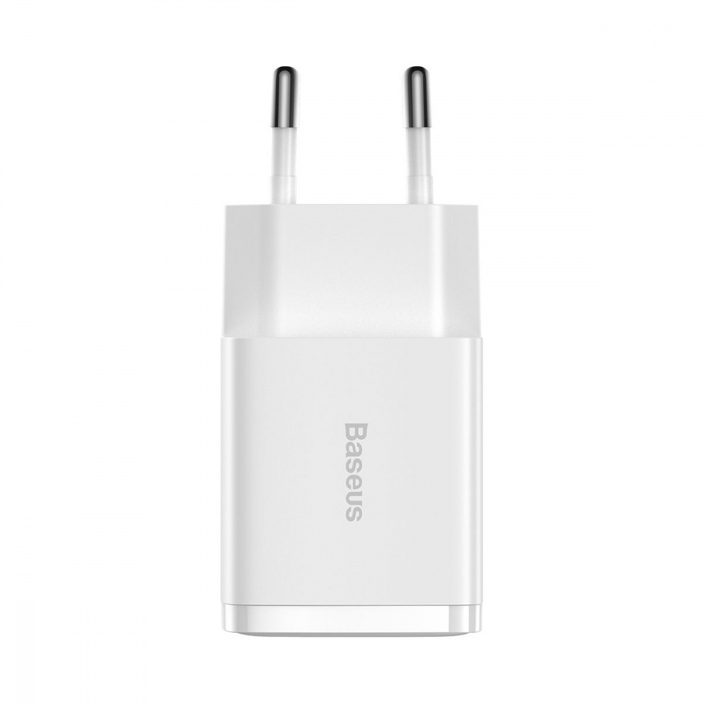 Зарядное устройство сетевое BASEUS Compact 10,5W 2 USB White