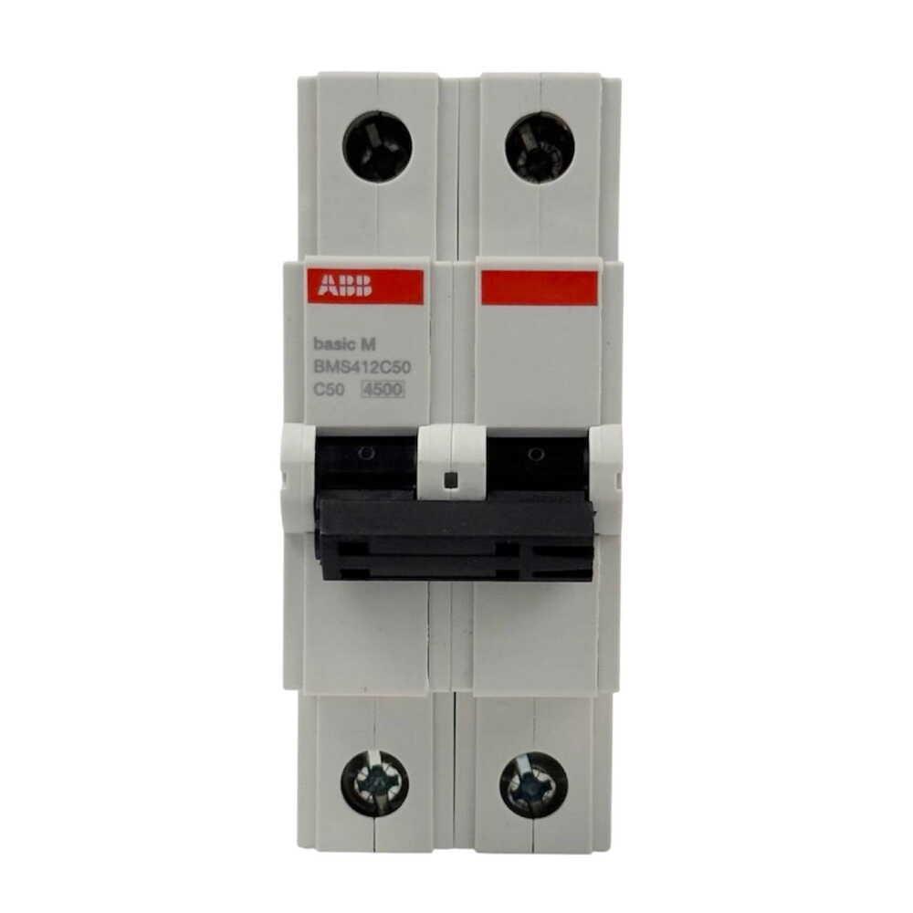 Автоматичний вимикач ABB Basic BMS412-C50 2p тип-C 50A (28679744) - фото 2