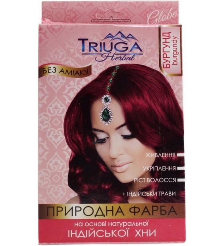 Фарба на основі хни TRIUGA Бургунд 25 г