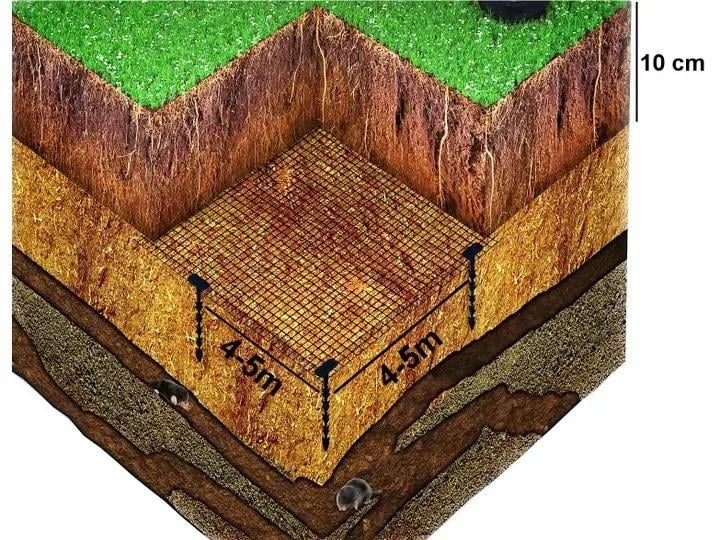 Сетка от кротов Novmax 2х50 м - фото 5 Сетка от кротов Novmax 2х50 м - фото 5