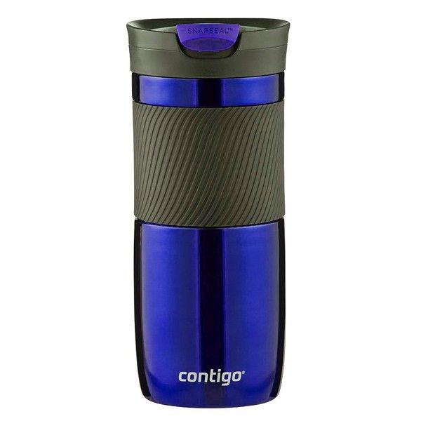 Термокружка Contigo Byron 0,47 л Синій (2095559) - фото 2 Термокружка Contigo Byron 0,47 л Синій (2095559) - фото 2