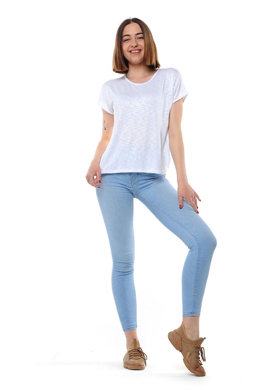 Футболка женская Наталюкс XL Белый (8023503200051) - фото 5 Футболка женская Наталюкс XL Белый (8023503200051) - фото 5