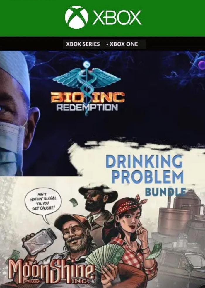 Ключ активации Moonshine Inc. и Bio Inc. Redemption - Drinking Problem Bundle для Xbox One/Series S/X (91235048)