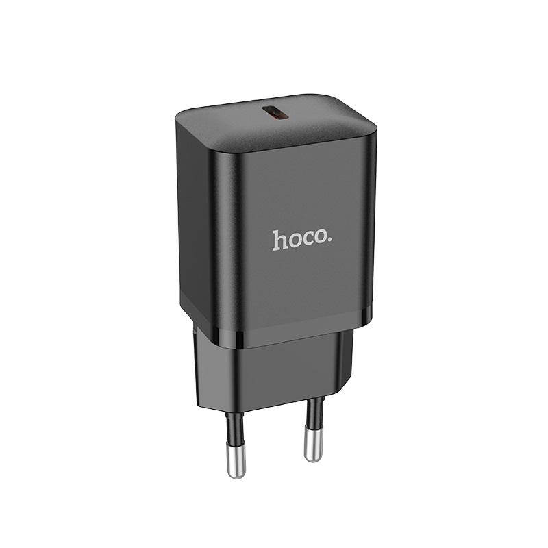 Зарядний пристрій мережевий Hoco N27 Innovative single port PD20W charger Black