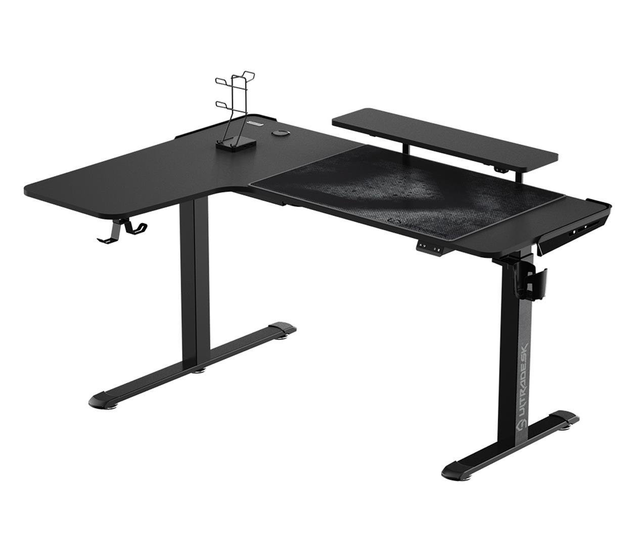 Комп'ютерний стіл для геймерів Ultradesk Winger Black (510504)