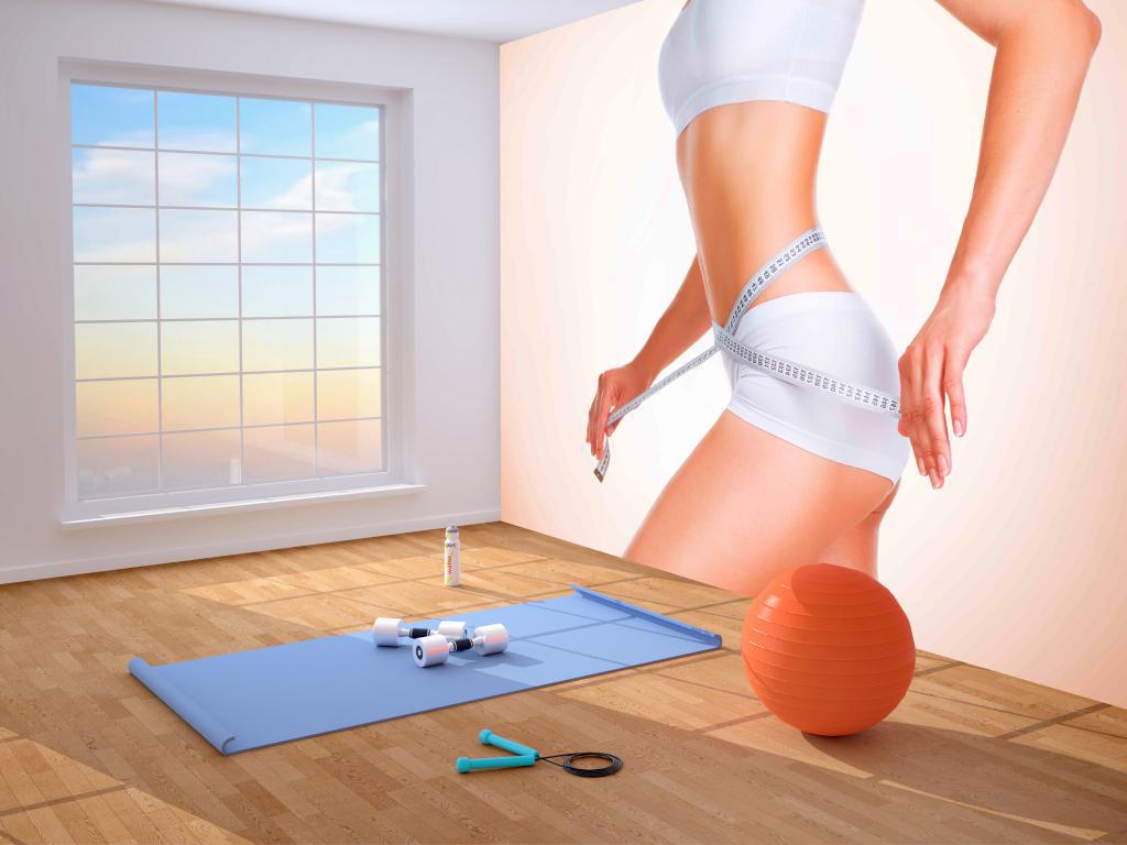 Фотообои флизелиновые для спальни/зала/кухни моющиеся Фигура