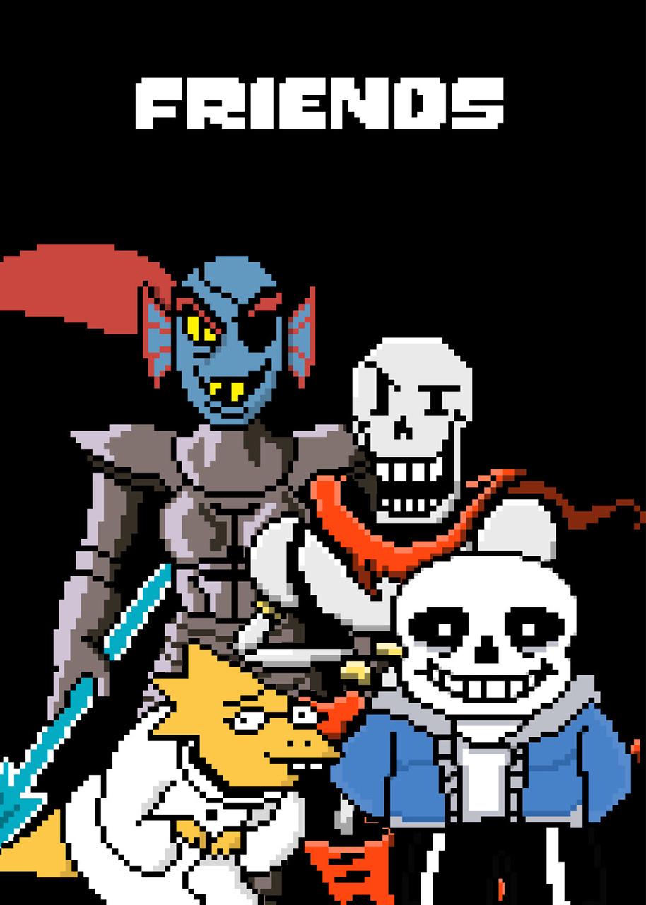 Картина GeekLand Undertale минимализм (UT 09.060)