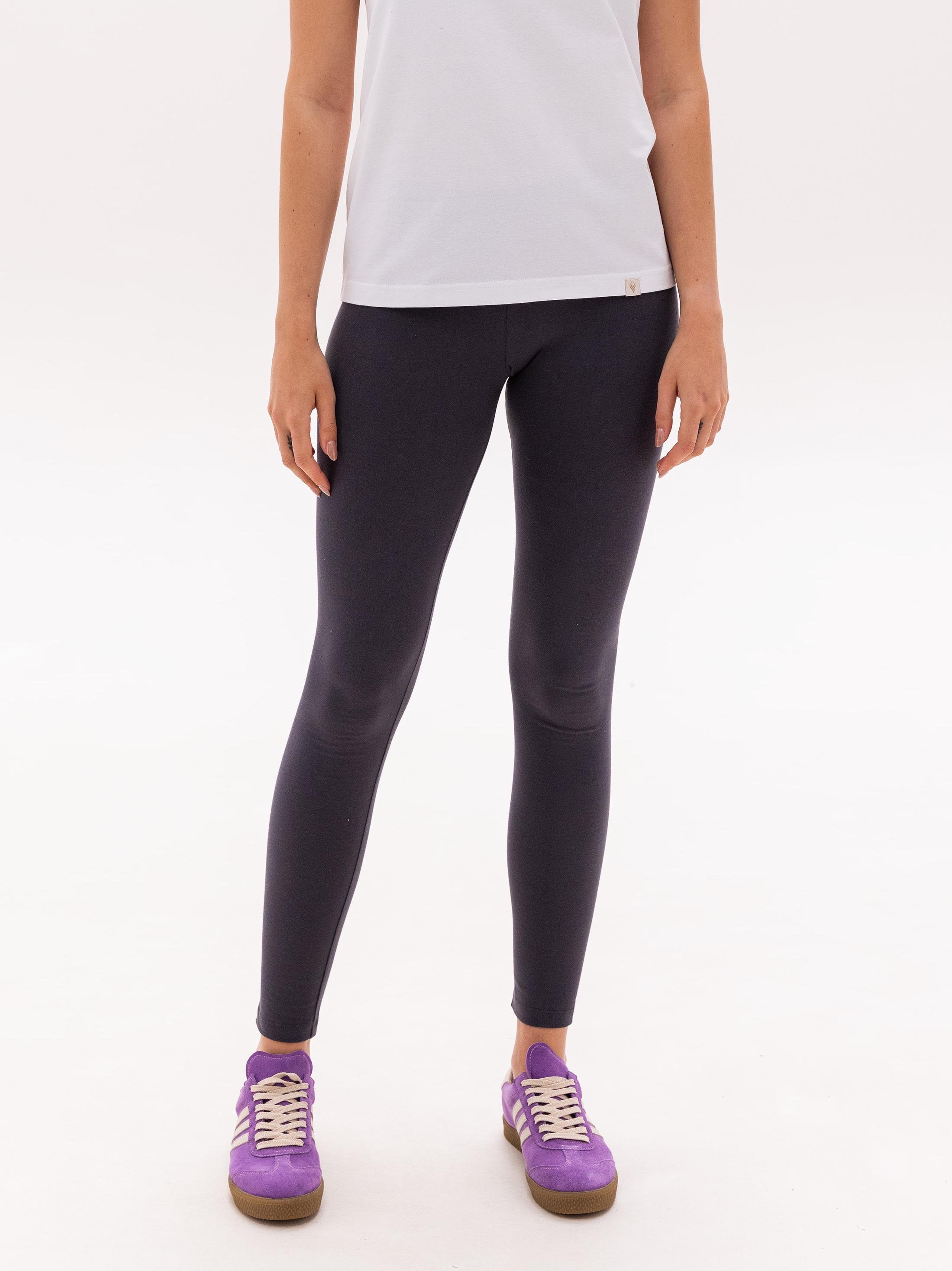 Лосины женские однотонные ROZA 200708 2XL Черный (4824005583681)