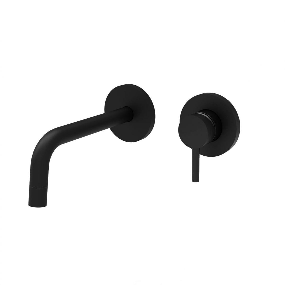 Смеситель для умывальника Paffoni Light 178 мм Black matt (LIG105NO70)