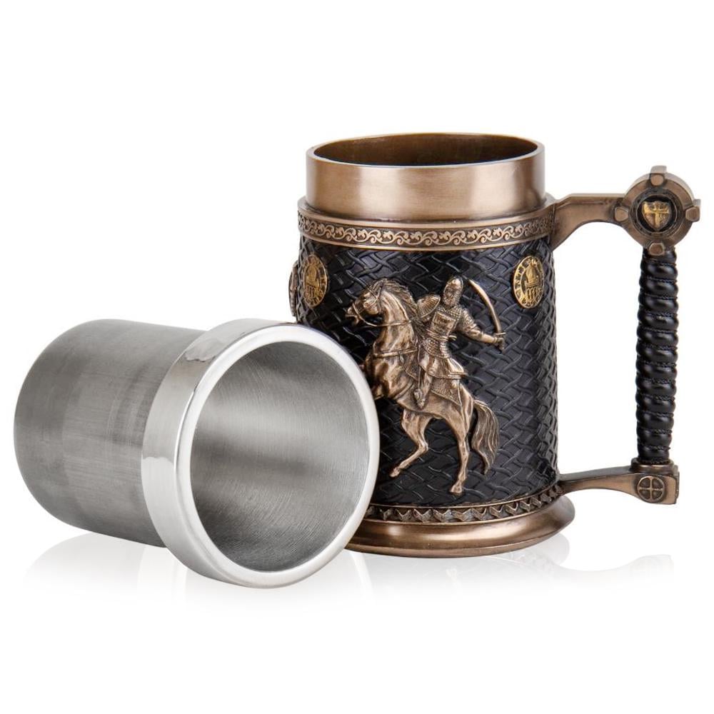 Бокал пивной VERONESE Битва викингов 600 мл 15 см - фото 2 Бокал пивной VERONESE Битва викингов 600 мл 15 см - фото 2