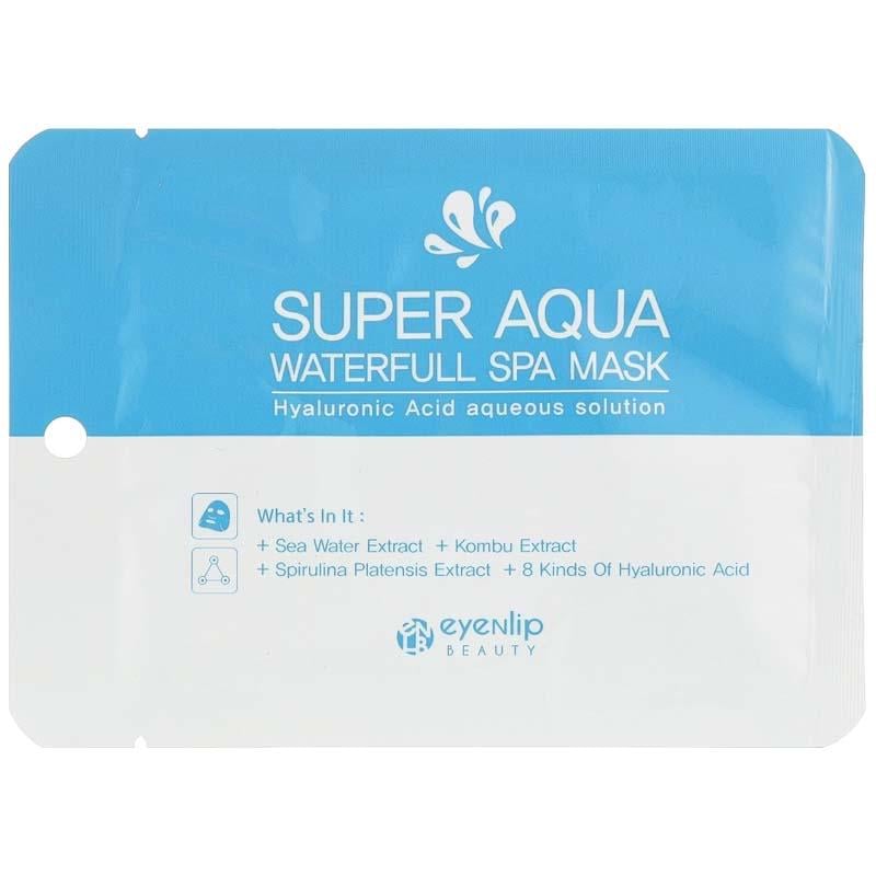 Маска для лица увлажняющая Eyenlip Super Aqua Waterfull Spa Mask 25 мл (8809555252801)