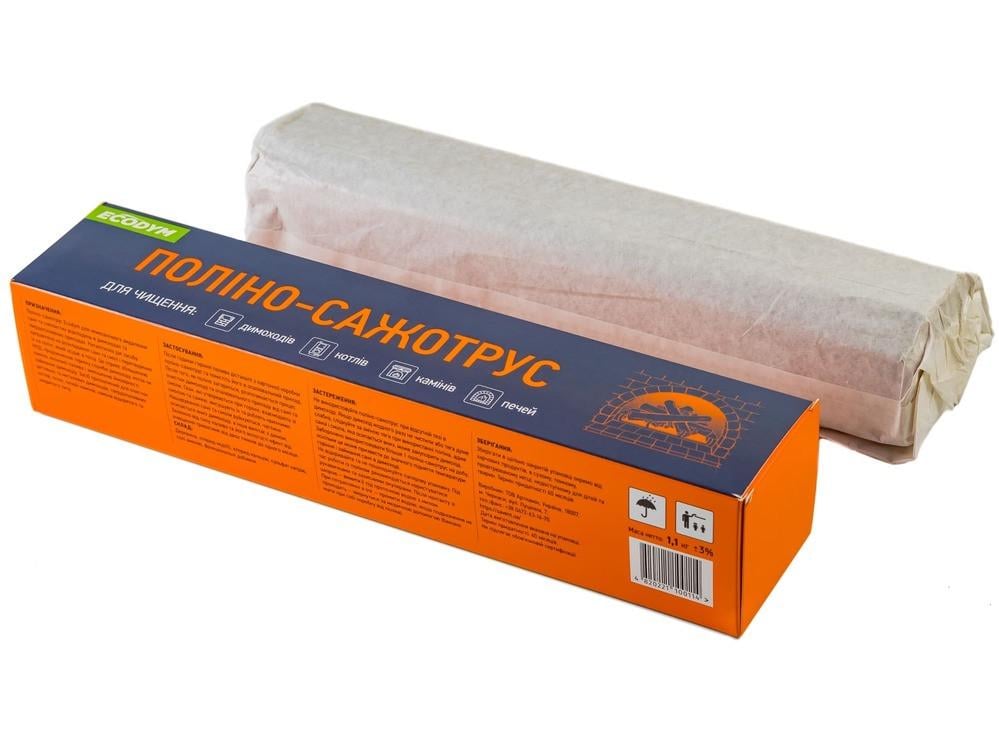 Полено-сажетрус Ecodym для чистки дымохода (104836SV) - фото 4 Полено-сажетрус Ecodym для чистки дымохода (104836SV) - фото 4
