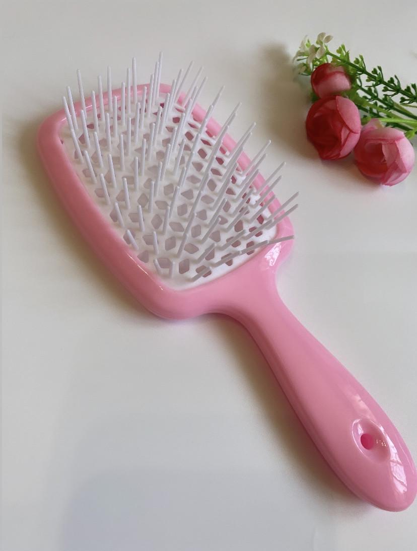 Расческа для волос Shulimei Comb Superbrush Розовый