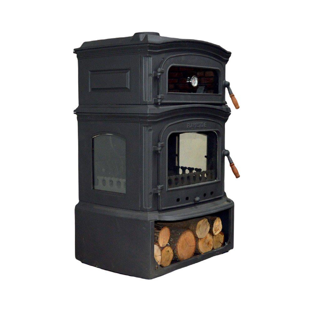 Печь чугунная Flame Stove Altara Lux Premium Style с духовкой (FS-034ST)