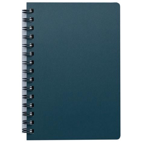 Тетрадь для заметок в клетку А4 Status Buromax маренго с пластиковой обложкой 80 листов