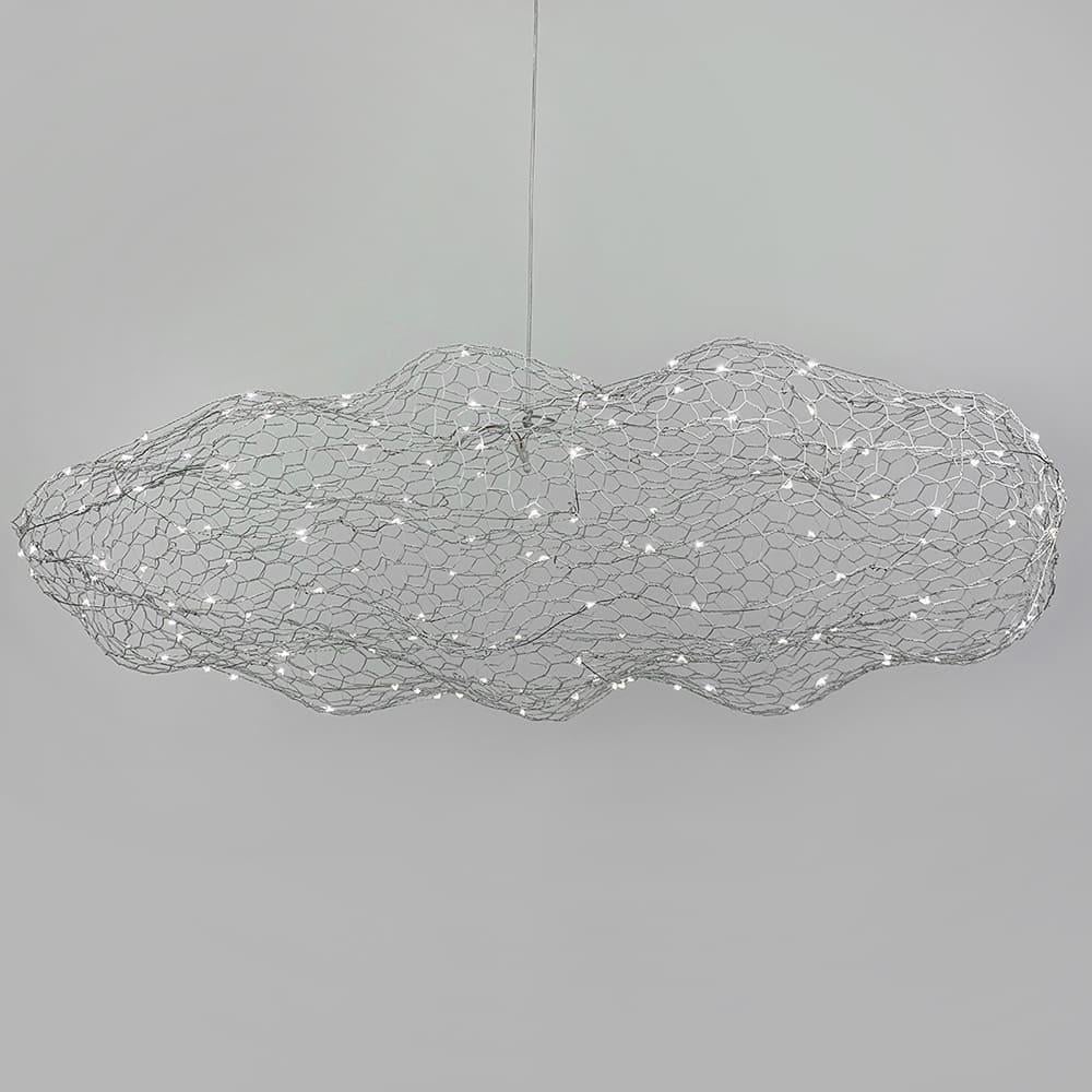 Люстра-облачко декоративная LED CLOUD 100х50 см Белый (MJ 83-1000 WT) Люстра-облачко декоративная LED CLOUD 100х50 см Белый (MJ 83-1000 WT)