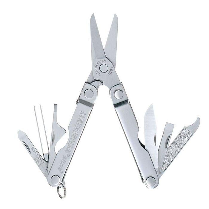 Мультиинструмент Leatherman Micra 10 функций Silver (64010181N)