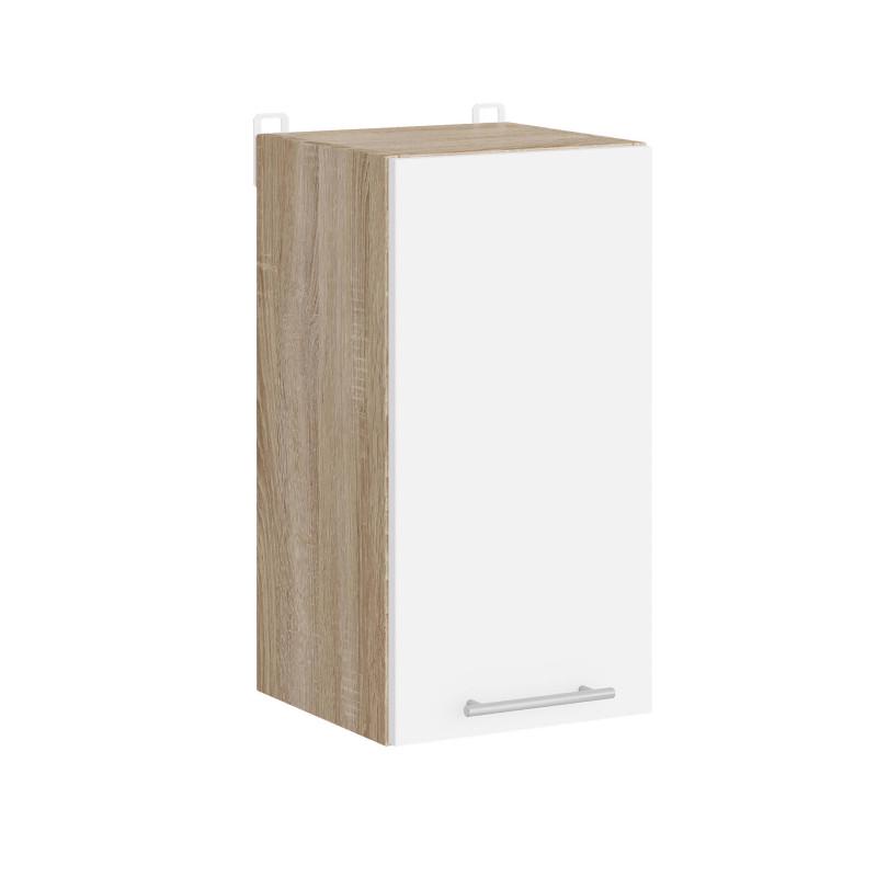 Модуль кухонный Эверест Эко 300 верхний 30х30х58 см Дуб сонома/Белый (24594707)