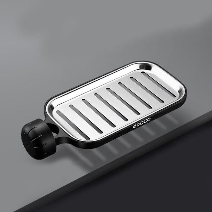 Полка ECOCO E1913 на кухонный кран или душевую стойку Black Полка ECOCO E1913 на кухонный кран или душевую стойку Black