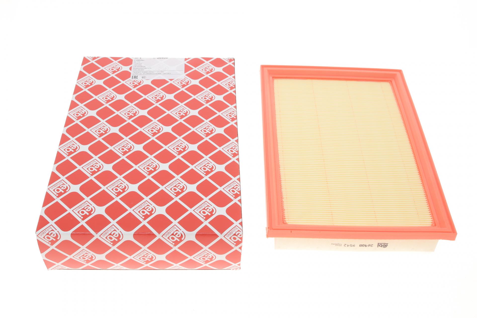 Фильтр воздушный FEBI BILSTEIN для VW Sharan 95-10/Seat Alhambra 96-10/Ford Galaxy 00-06- (26408)