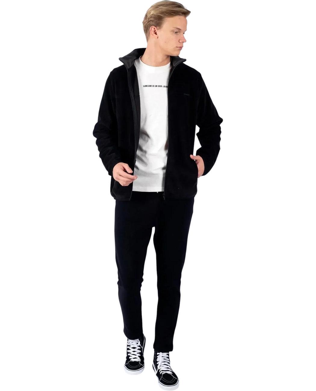 Кофта чоловіча Lee Cooper Tudio 241LCM241028.8101 флісова L Чорний (8682272503278) - фото 4 Кофта чоловіча Lee Cooper Tudio 241LCM241028.8101 флісова L Чорний (8682272503278) - фото 4