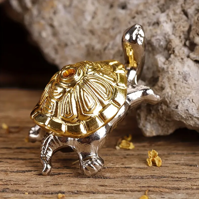 Аромалампа для благовоний Ракушка металлическая 4х2,5х1,8 см (EG4061)