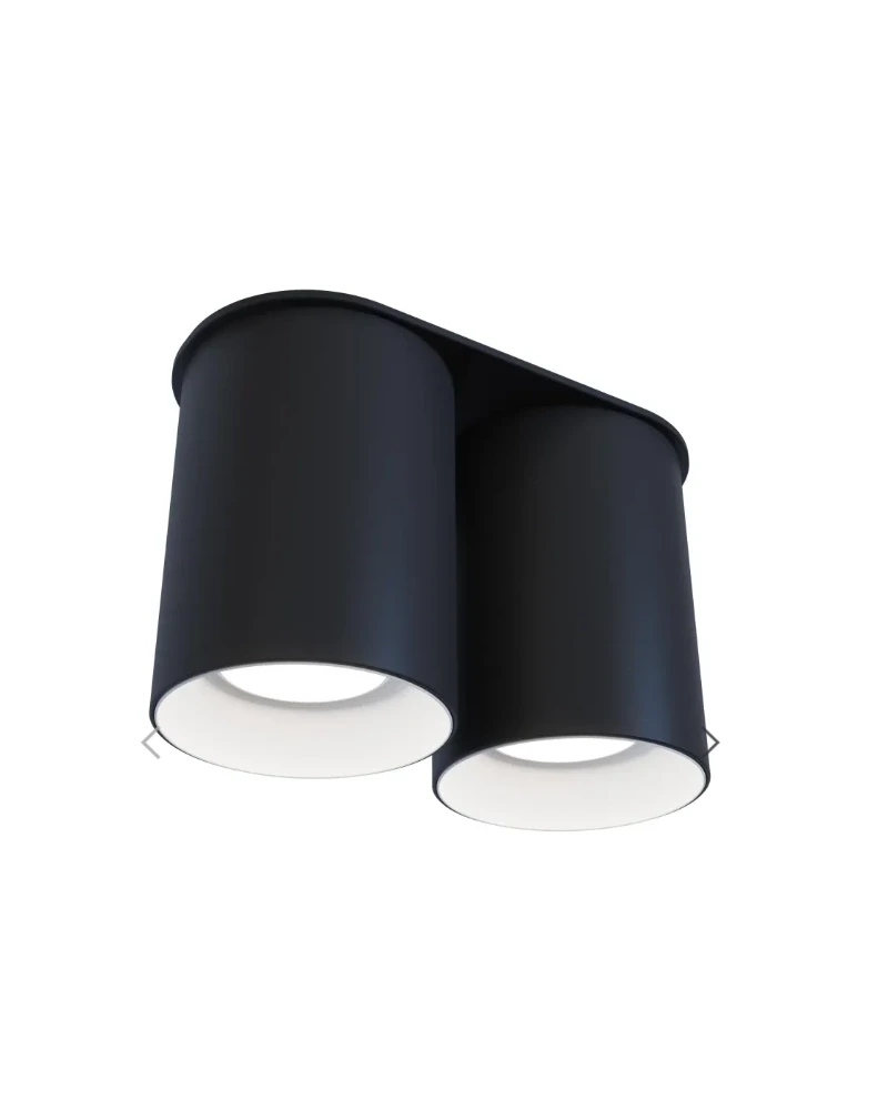 Точечный светильник Pikart 29700-4 BP_80_DUO GU10 2x60W IP20 Bl+Wh (044165)