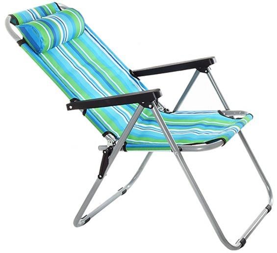 Кресло раскладное туристическое Stenson MH-3081 для рыбалки и сада 60х46х95 см