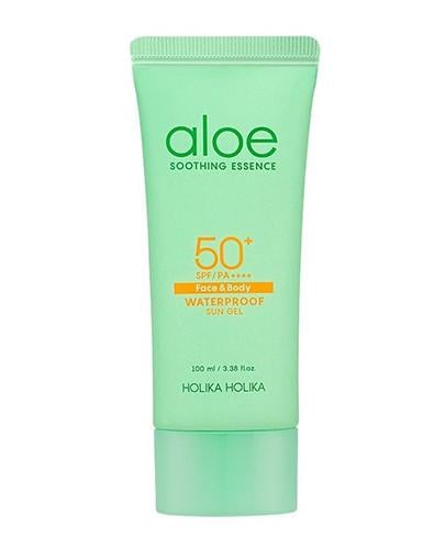 Солнцезащитный гель Holika Holika Aloe Waterproof Sun Gel SPF50+ PA++++ (10997438) - фото 1