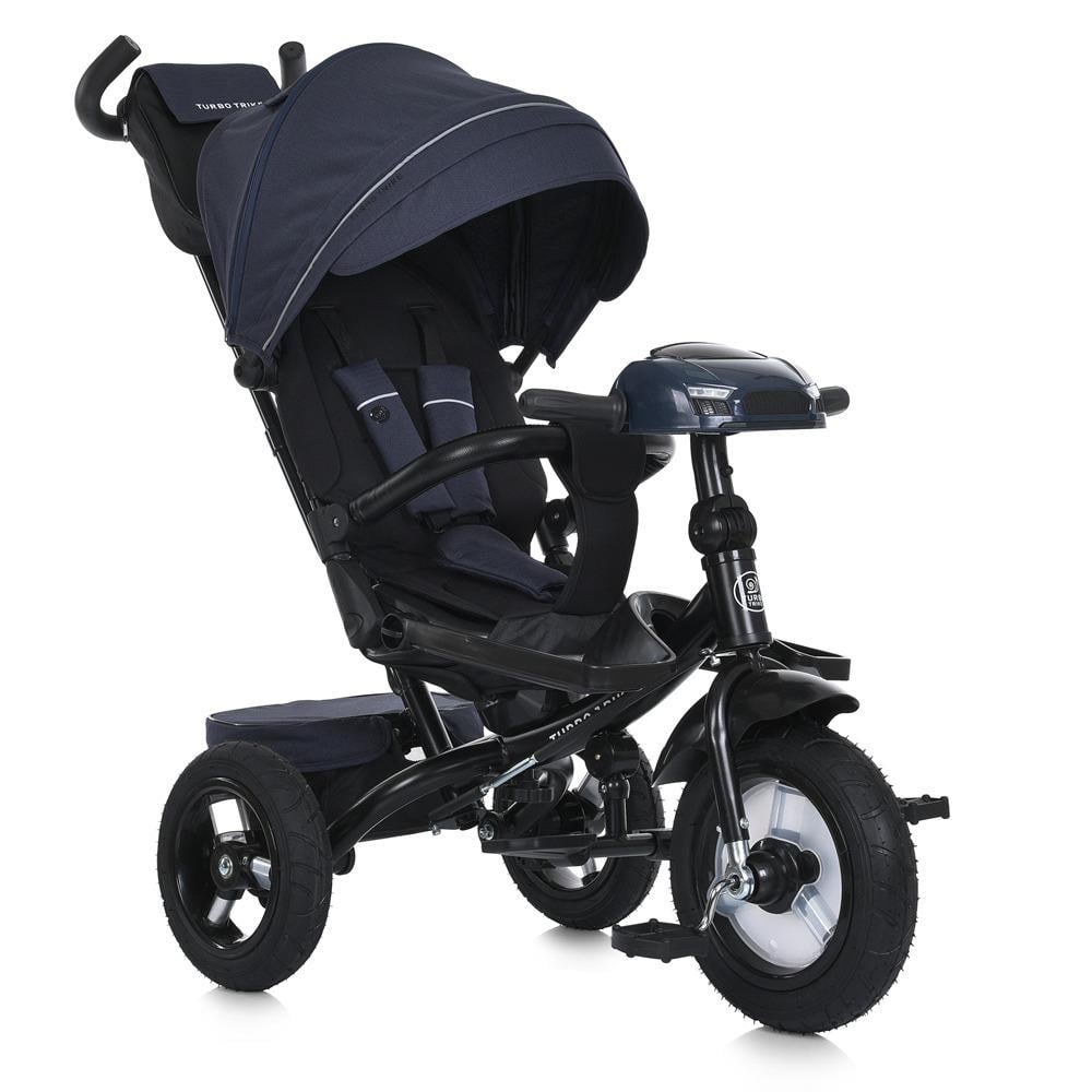 Велосипед детский трехколесный Turbo Trike MT 1007-9 Темно-синий
