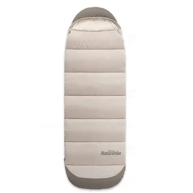 Спальный мешок Naturehike B400 NH21MSD11 с капюшоном 220х85 см Зеленый