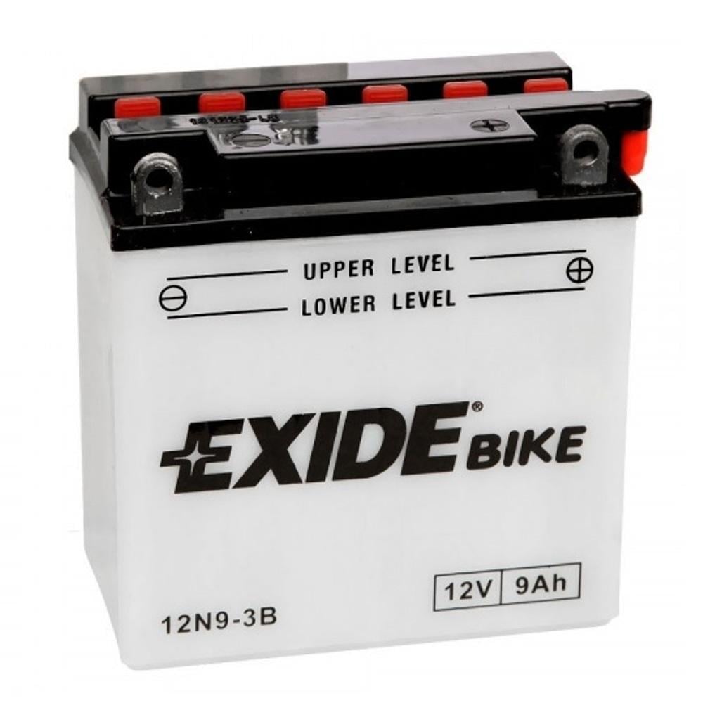 Акумулятор мото EXIDE CONVENTIONAL 6СТ-9 Ah АзЕ 12V 85А EN 12N9-3B (98001)