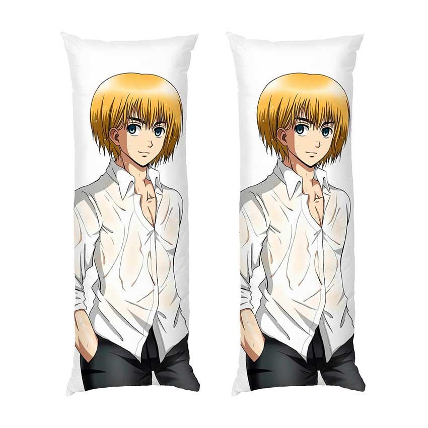 Подушка дакимакура Arumin Arureruto Anime Attack on Titan габардин 70х30 см (113137)