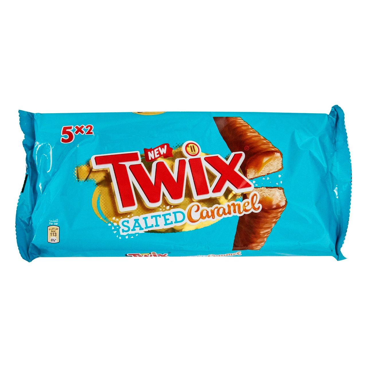 Батончики Twix Salted Caramel Солена карамель 230 г