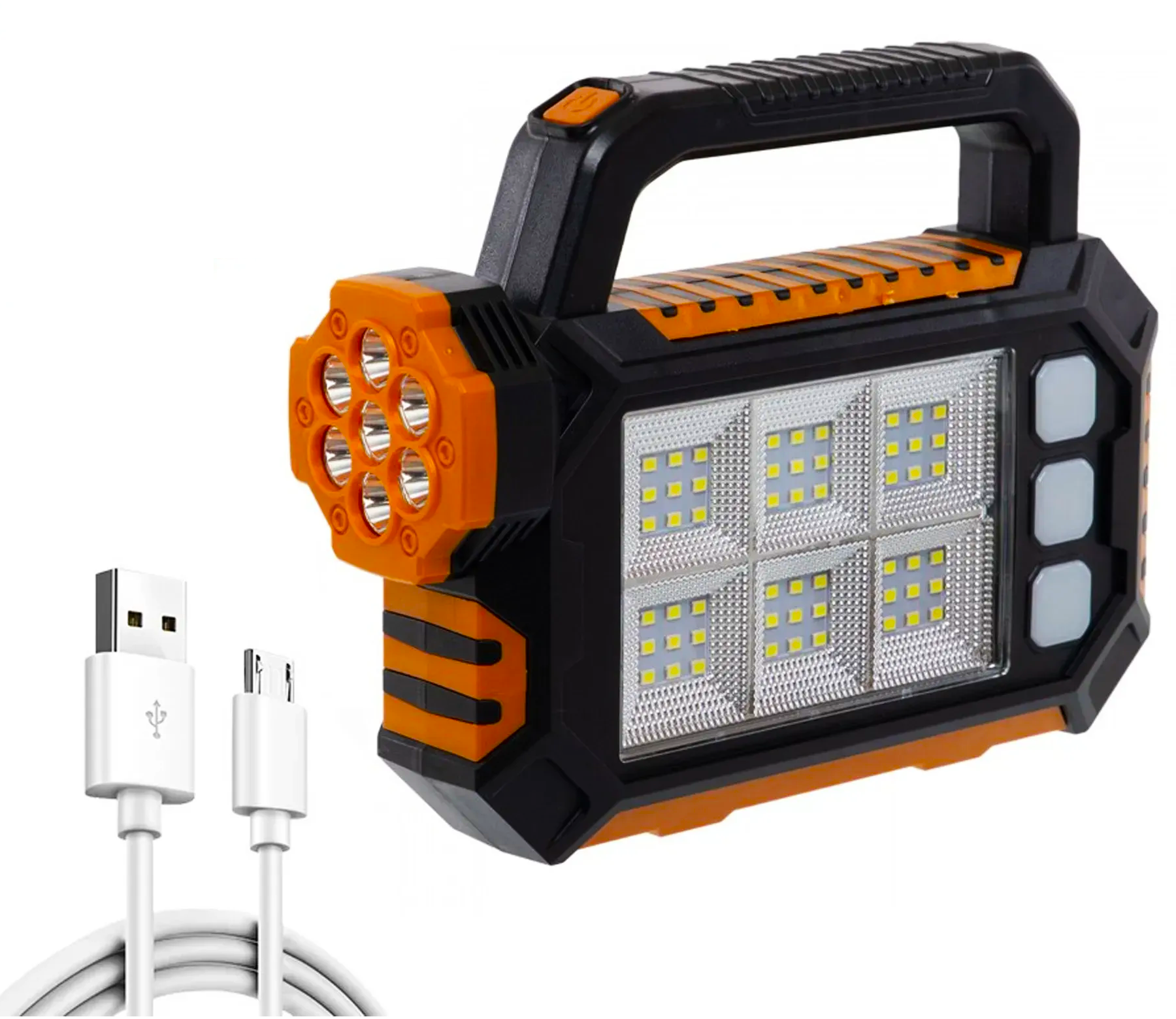 Фонарь кемпинговый с солнечной панелью и Power Bank HS-8029-7-A 2800 мАч с USB (234564443) Фонарь кемпинговый с солнечной панелью и Power Bank HS-8029-7-A 2800 мАч с USB (234564443)