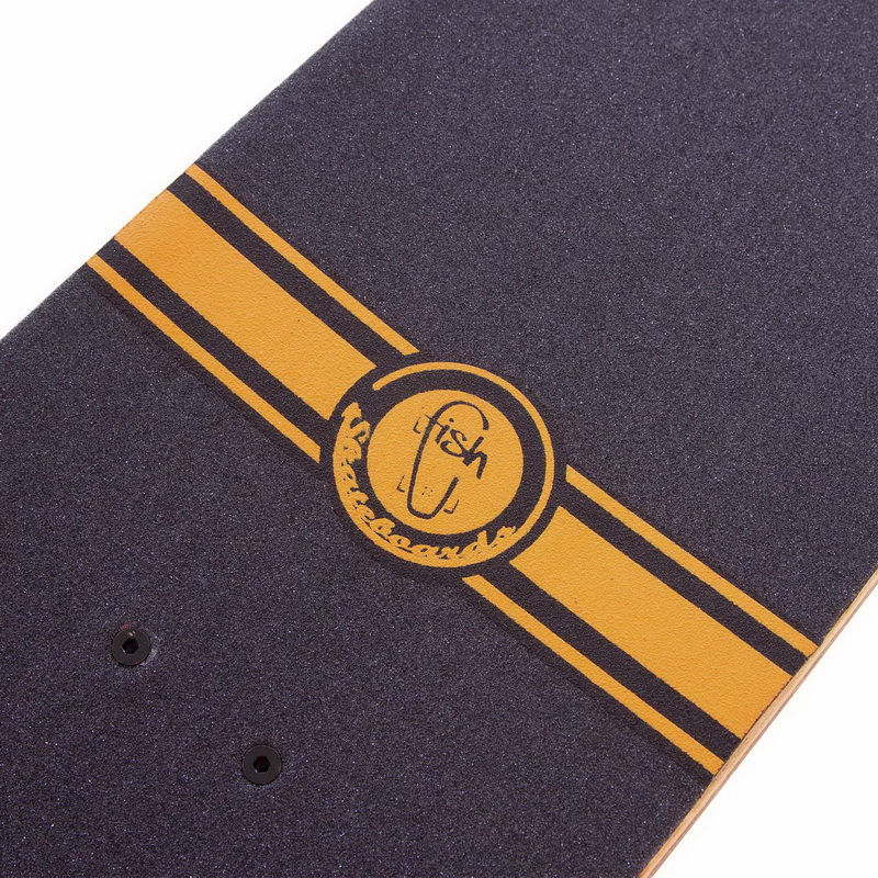 Лонгборд FISH CAPRICORN дерев'яний Червоний (SK-414) - фото 3