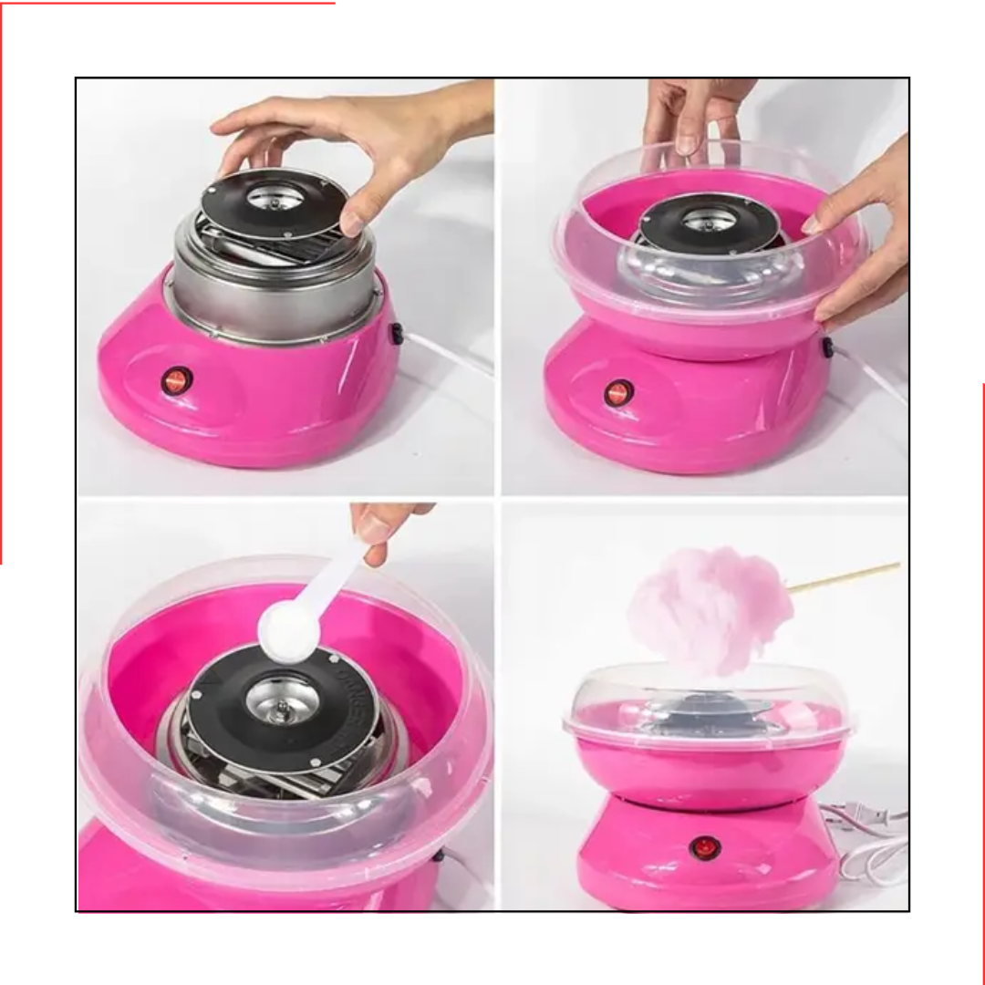 Аппарат для сахарной ваты Розовый (2472511948) - фото 2 Аппарат для сахарной ваты Розовый (2472511948) - фото 2